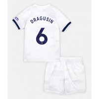 Dres Tottenham Hotspur Radu Dragusin #6 Domaci za djecu 2023-24 Kratak Rukav (+ kratke hlače)